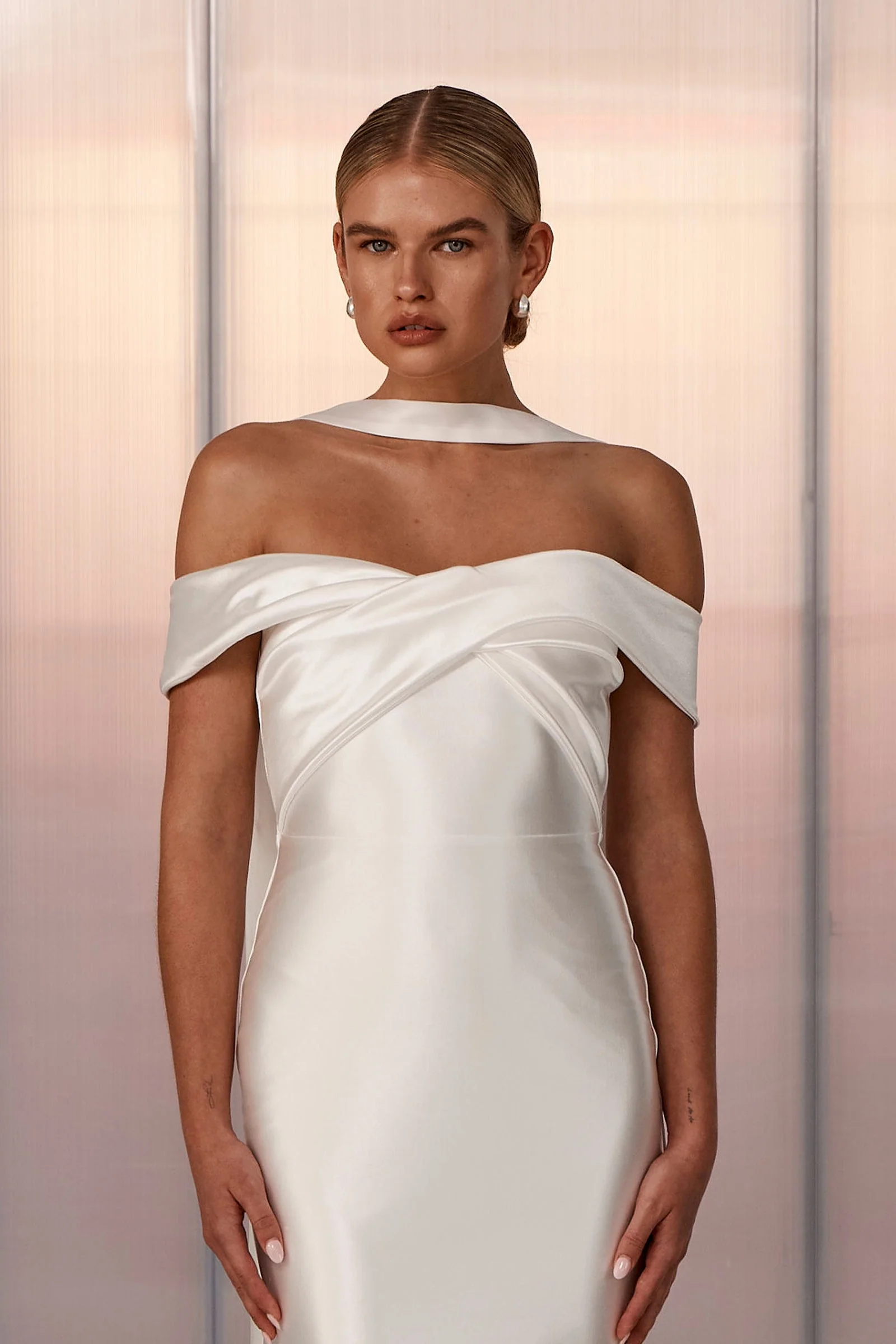 Lara Bridal Necktie - Image 3