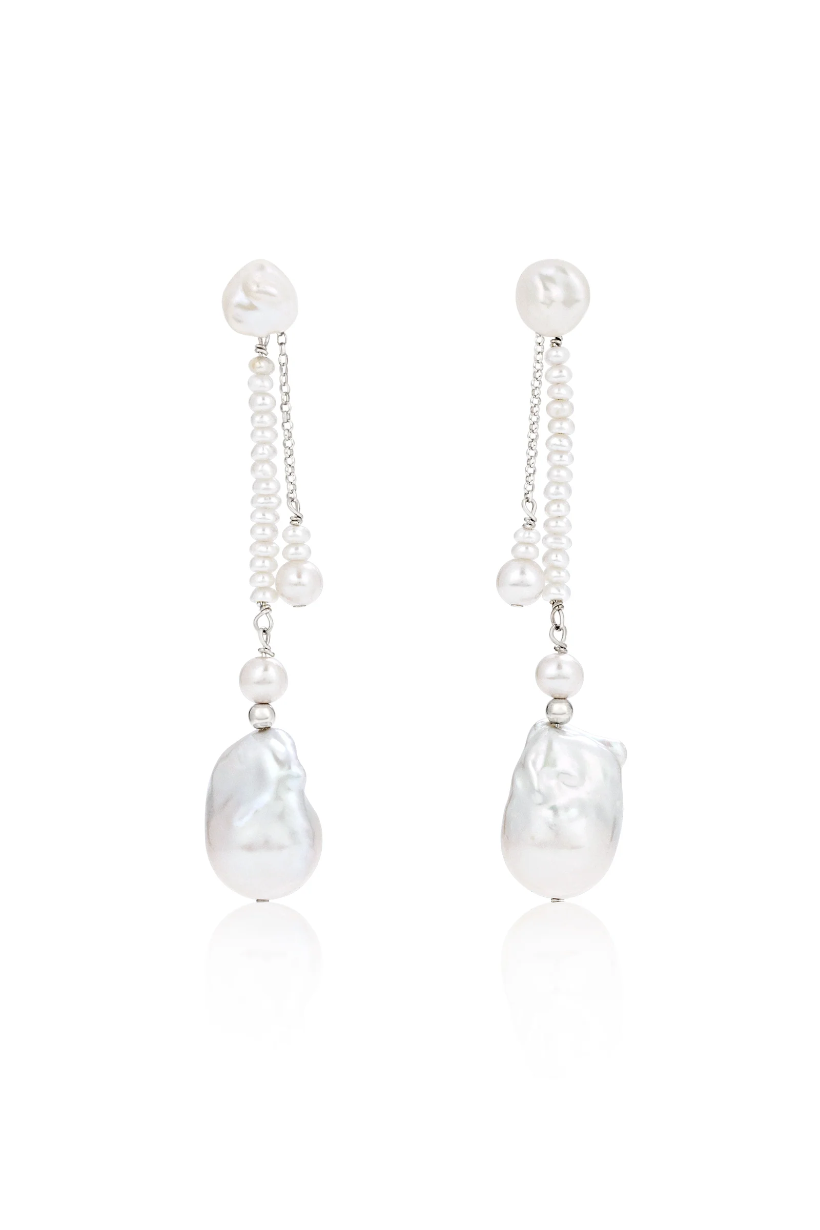 Seren Pearl Earrings - Image 12